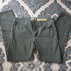 Olive green pants